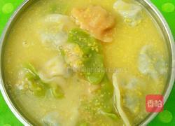 玉米粥煮饺子的做法图解7