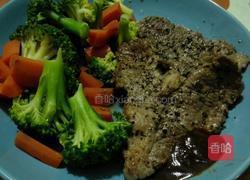 香煎牛排的做法图解3