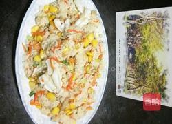 章鱼炒饭的做法图解7