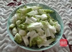 儿菜炒面的做法图解2