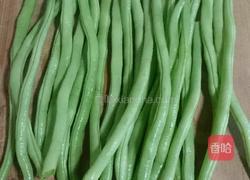 豆角炒肉卤面的做法图解3