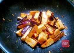 豆瓣酱烧茄条的做法图解7