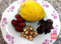 红枣桂圆木瓜汤的做法图解1