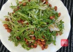 苦苣花生米的做法图解5