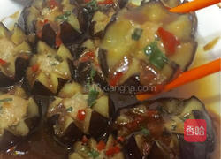 皇冠酿茄子的做法图解7