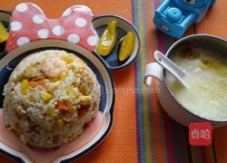 海鲜蛋炒饭的做法图解6