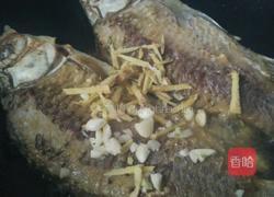 香芹烧河鲫鱼的做法图解4