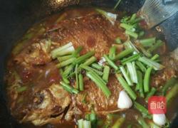 香芹烧河鲫鱼的做法图解7