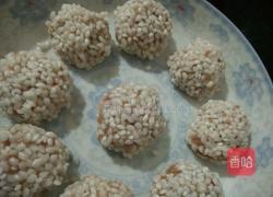 珍珠糯米丸子的做法图解4