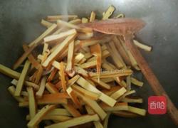 老干妈炒香干的做法图解3