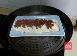 肉末蒸豆腐的做法图解8