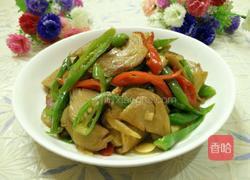 尖椒炒面筋的做法图解11