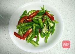 尖椒炒面筋的做法图解4