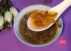 虫草花枸杞炖乌鸡汤的做法图解5