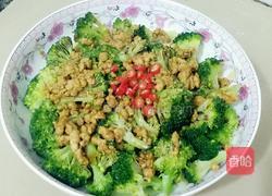 肉末淋西兰花的做法图解7