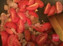 番茄豆腐炒瘦肉的做法图解5