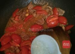 番茄豆腐炒瘦肉的做法图解6