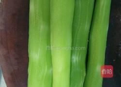 素炒莴笋的做法图解2