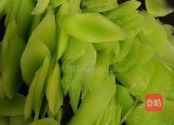 素炒莴笋的做法图解3