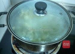 猪血大米粥的做法图解4