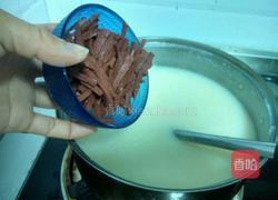 猪血大米粥的做法图解5