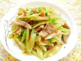 西芹炒肉的做法[图]
