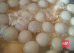 Illustration of how to make egg liqueur glutinous rice balls 4