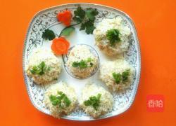 珍珠豆腐蒸肉的做法图解7