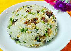 豌豆腊味糯米饭