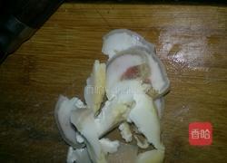 腊肉炒竹笋的做法图解3