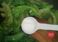 素炒生菜的做法图解5