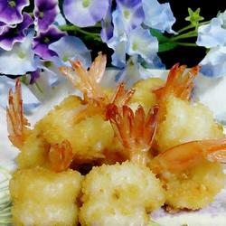 炸凤凰尾虾的做法[图]