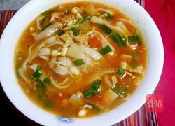 玉米粥烩面的做法图解12