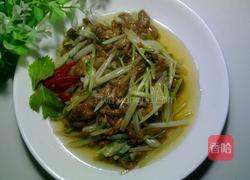芹菜小炒肉的做法图解5