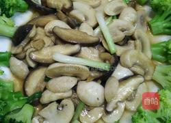 素炒双姑 白灼花耶菜的做法图解9