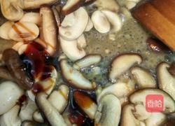 素炒双姑 白灼花耶菜的做法图解6