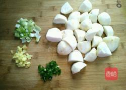 香芋粉蒸排骨的做法图解4