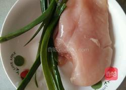 鸡脯肉炒饭的做法图解1