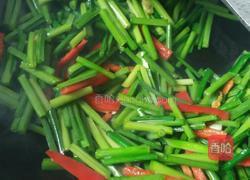 韭菜苔炒鸡蛋的做法图解7