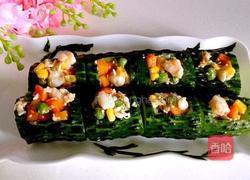 节节高升 黄瓜酿虾仁时蔬的做法图解15