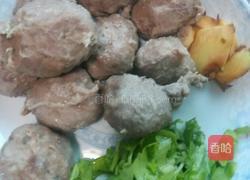 牛肉丸汤的做法图解1