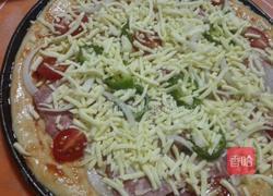 番茄培根披萨的做法图解9