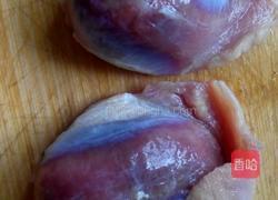 青红椒炒鸭胗的做法图解3