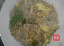 酱油萝卜干蛋炒饭的做法图解3
