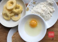 甜甜苹果圈的做法图解1