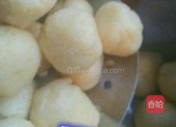拔丝空心琉璃丸子的做法图解7