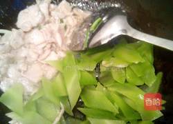 青笋炒鸡片的做法图解4