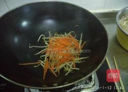 黑米卷饼-鸡丝豆芽馅的做法图解9