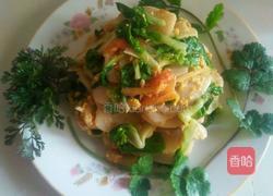 西红柿鸡蛋炒年糕的做法图解6