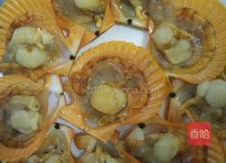 粉丝肉末蒜蓉蒸扇贝的做法图解2